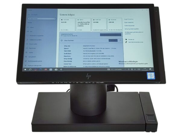 HP Engage One I5 7.nesil işlemci 16GB RAM 240GB SSD POS PC