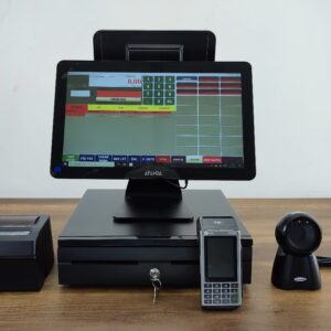 Afanda I5 Çift Ekran Dokunmatik Yazarkasalı Satış Barkod Sistem