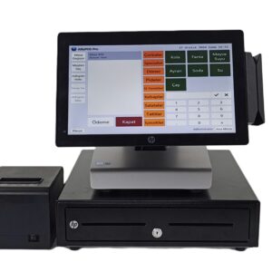 HP RP9 CAFE RESTORAN DÜRÜMCÜ PİDECİ ADİSYON BARKOD SİSTEM