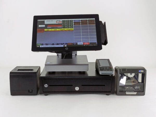 HP RP9 DOKUNMATİK SÜPER MARKET BÜFE TEKEL KURUYEMİŞ SET BARKOD SİSTEMLERİ