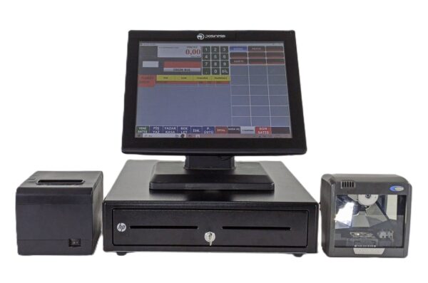 POSINESS 15" INÇ DOKUNMATİK EKRAN MARKET TEKEL BARKOD SİSTEM