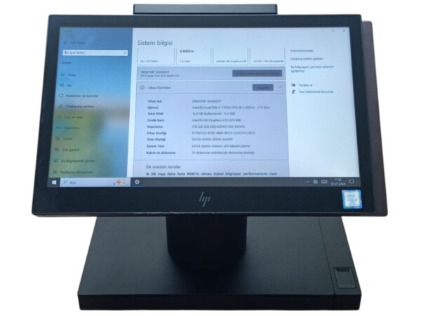 HP DOKUNMATİK INTEL I5 7.NESİL 16GB RAM 120GB SSD POS PC