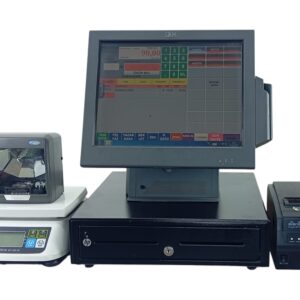 IBM E66 DOKUNMATİK KURUYEMİŞ MANAV KASAP BARKOD SİSTEM