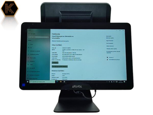 AFANDA AF1521 Intel I5 işlemci 8GB RAM 120 SSD POS PC