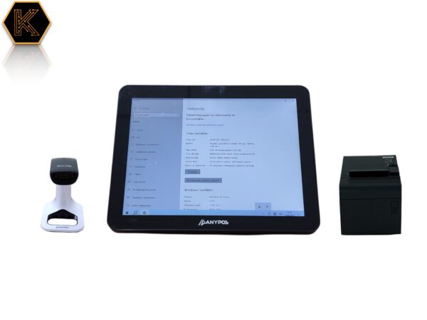 ANYPOS KABLOSUZ OKUYUCU MARKET TEKEL BÜFE BARKOD SİSTEM