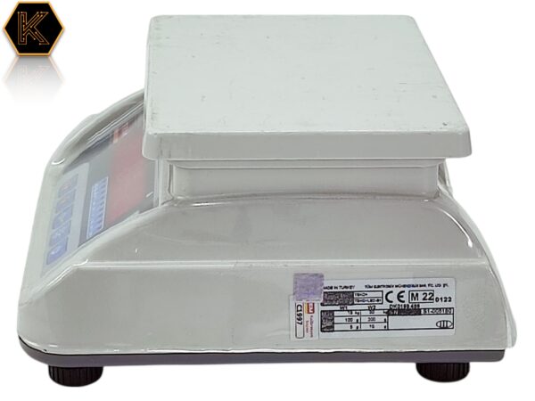 TEM EKO+ LCD PANEL 30KG BİLGİSAYAR BAĞLANTILI TERAZİ - Görsel 3