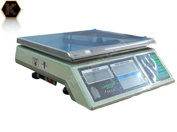 JADEVER RTE-OTM 30KG ADET SAYICI TERAZİ - Görsel 3