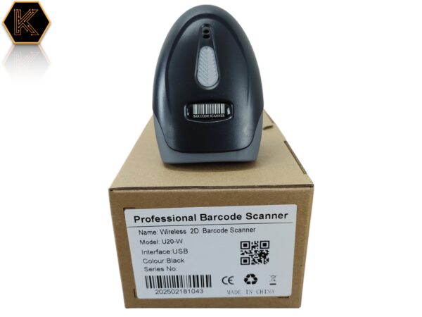 BARCODE SCANNER U20-W 1D 2D KABLOSUZ KAREKOD BARKOD OKUYUCU