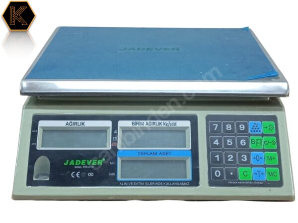 JADEVER RTE-OTM 30KG ADET SAYICI TERAZİ