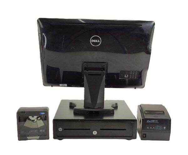 DELL 24 İnç DOKUNMATİK EKRAN MARKET TEKEL BÜFE BARKOD SİSTEM - Görsel 3