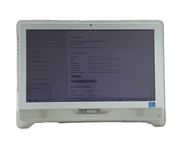 MSI DOKUNMATİK I5 2.NESİL 8GB RAM 120GB SSD BARKOD SİSTEMİ