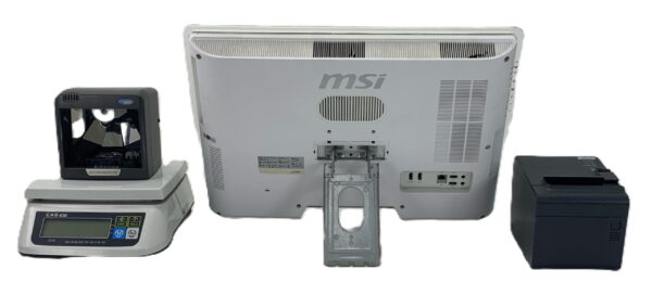 MSI AC73 INTEL I5 TERAZİLİ MANAV KASAP ŞARKÜTERİ BARKOD SİSTEM - Görsel 3