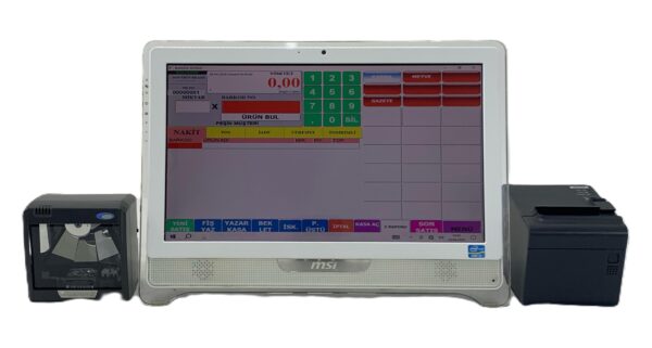 MSI DOKUNMATİK TEKEL BÜFE MARKET KURUYEMİŞ BARKOD SİSTEM