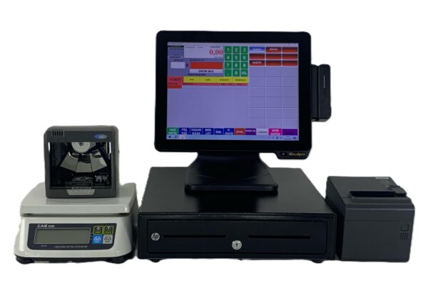 KODPOS PRO J4125 SÜPER ŞARKÜTERİ KURUYEMİŞ MANAV BARKOD SİSTEMİ