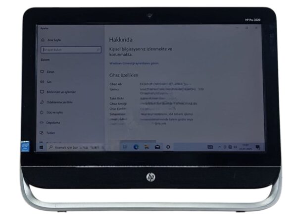 HP Intel Core Pentium işlemci 4GB RAM 120GB SSD All In One PC