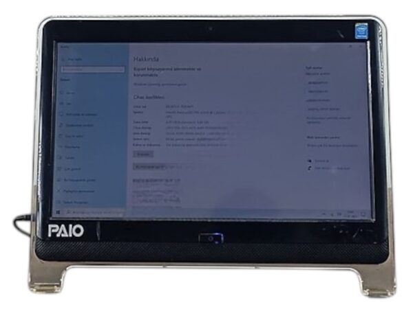 PAIO 18 İnç Dokunmatik Pentium işlemci 4GB RAM 120GB SSD POS PC